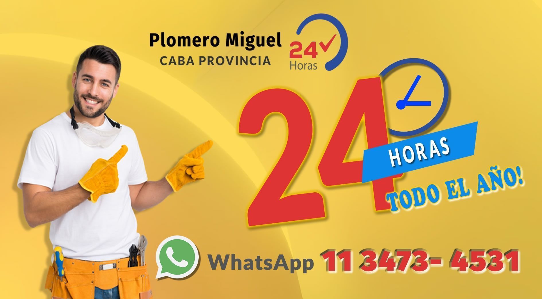 Plomero Miguel 24 Horas 2